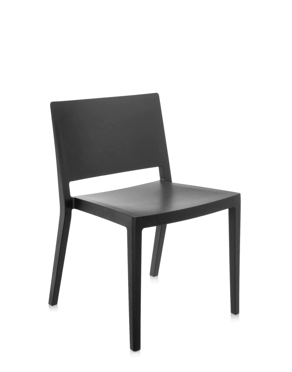 Kartell Lizz Mat stoel, zwart