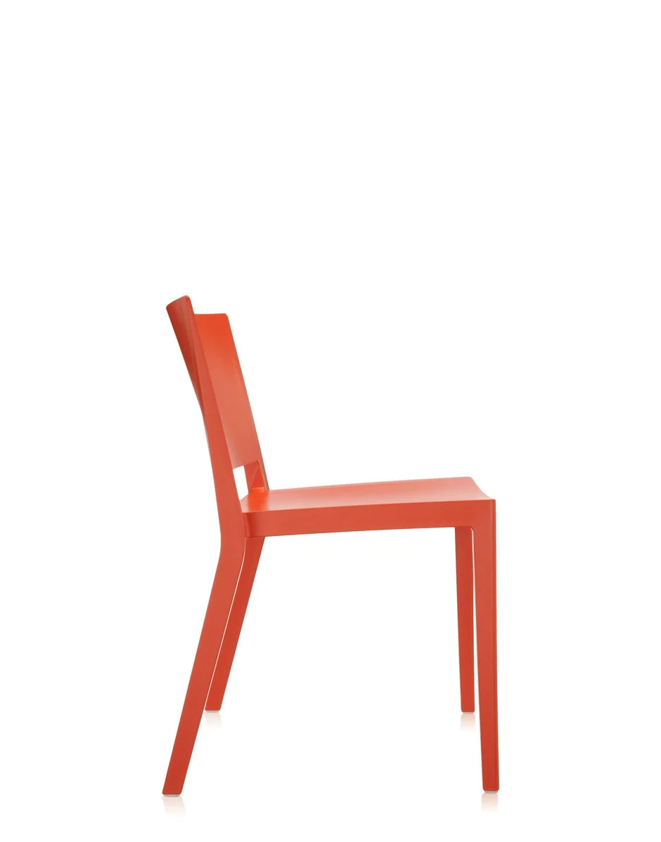 Sedia a tappeto Kartell Lizz, arancione