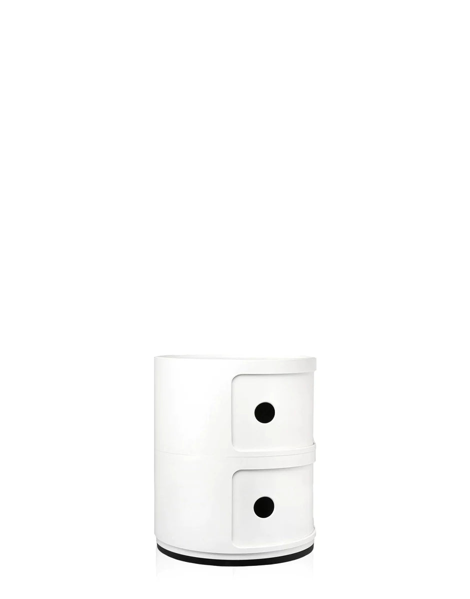 Kartell Componibili Classic Container 2 Éléments, blanc