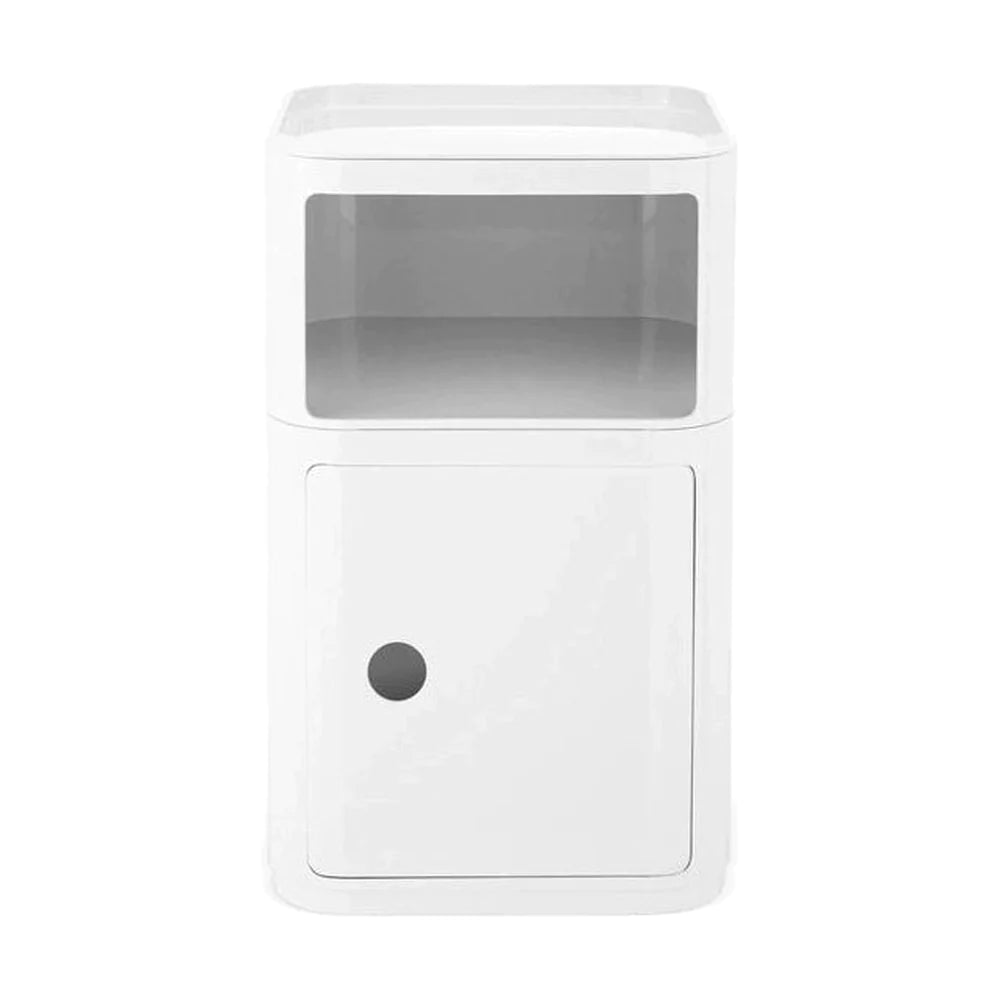Kartell Componibili Square Container 1 Element, White