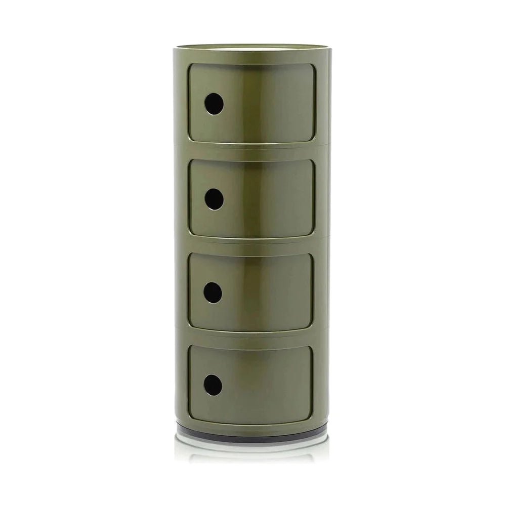 Kartell Componibili Classic Container 4 Elements, Green