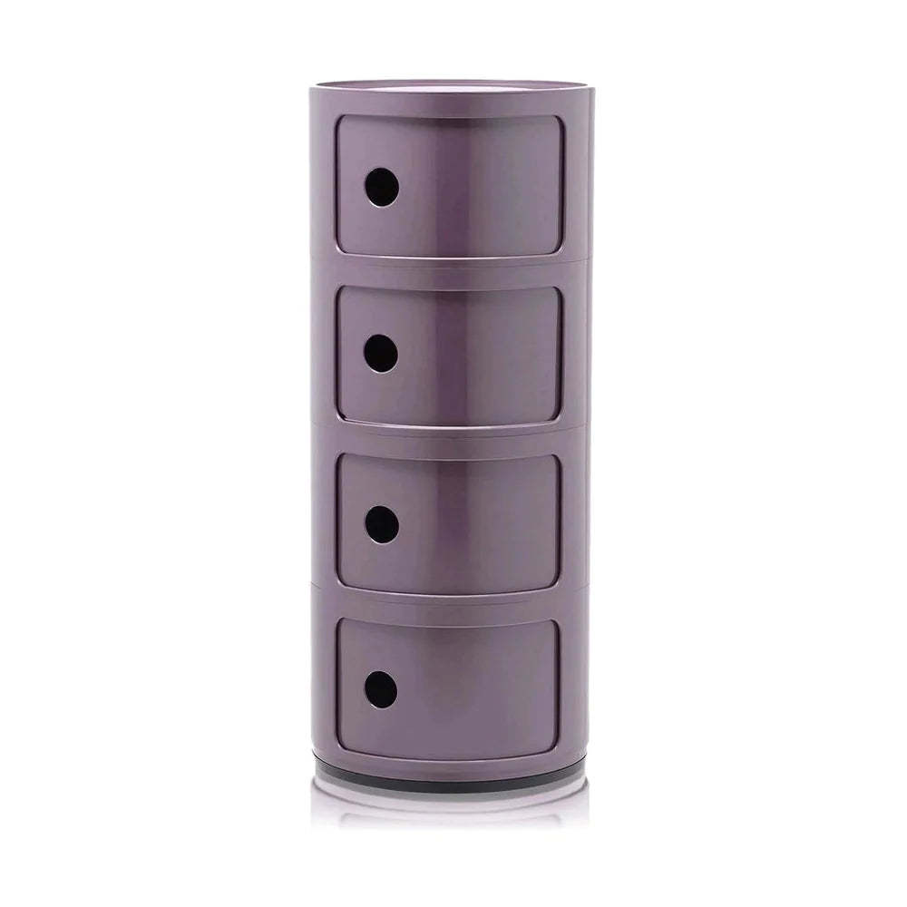 Kartell Componenbili Classic Container 4 -elementit, violetti