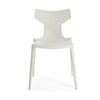 Chaise de chaise Kartell Re, blanc