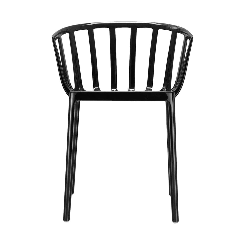 Kartell Venedig Stuhl, schwarz