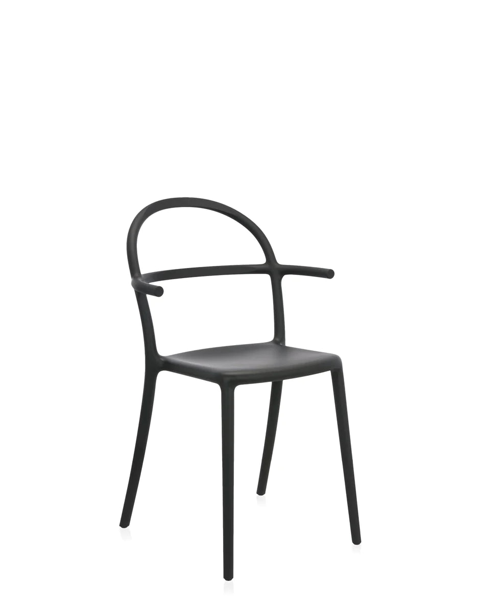 Kartell Generic C Stuhl, schwarz