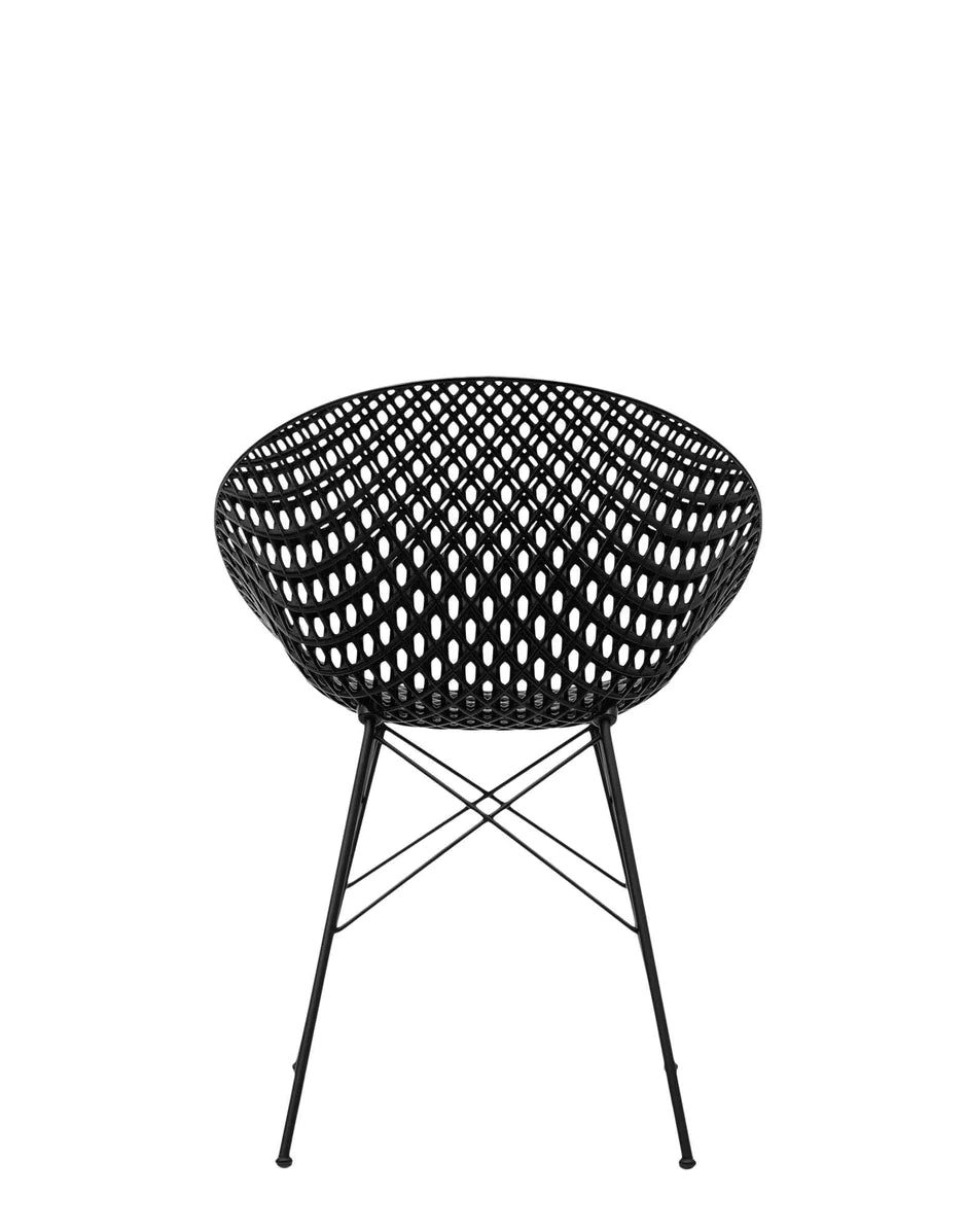 Kartell Smatrik Chair, svart/svart