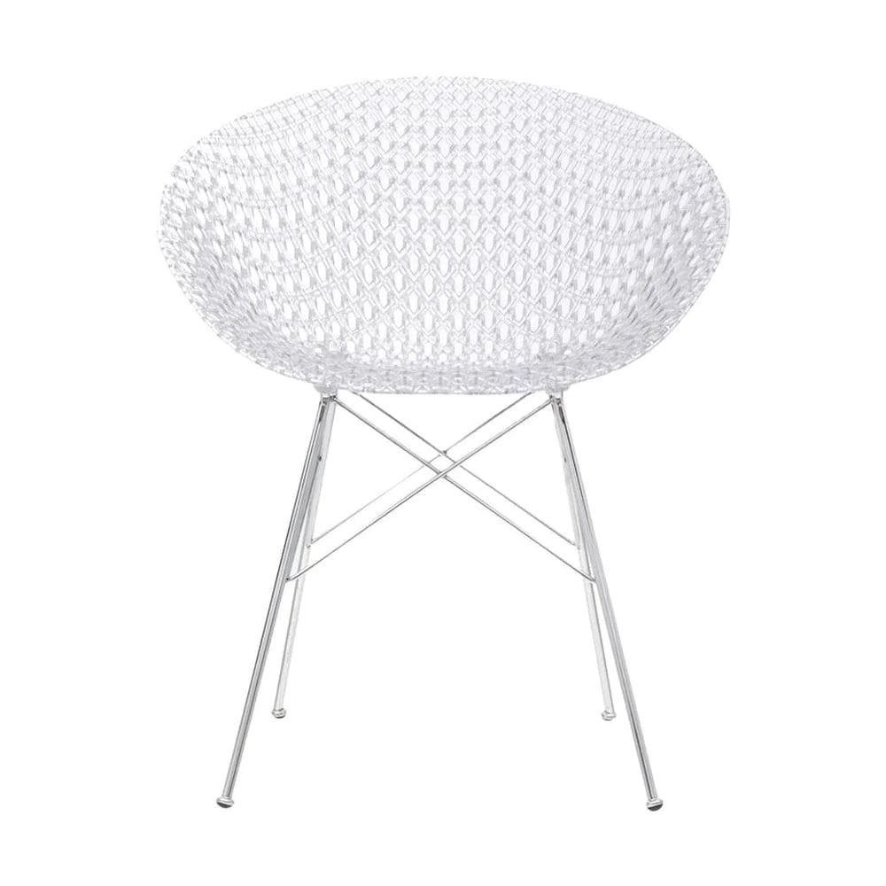 Kartell Smatrik -stol, transparent/krom