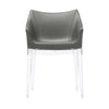 Kartell Madame Ecopelle fauteuil, Crystal/Gray