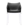 Kartell Madame Ecopelle fauteuil, Crystal/Black