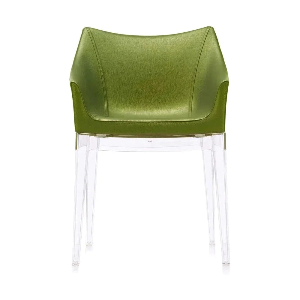 Kartell Madame Ecopelle hægindastóll, Crystal/Green