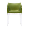 Fauteuil Kartell Madame Ecopelle, cristal / vert