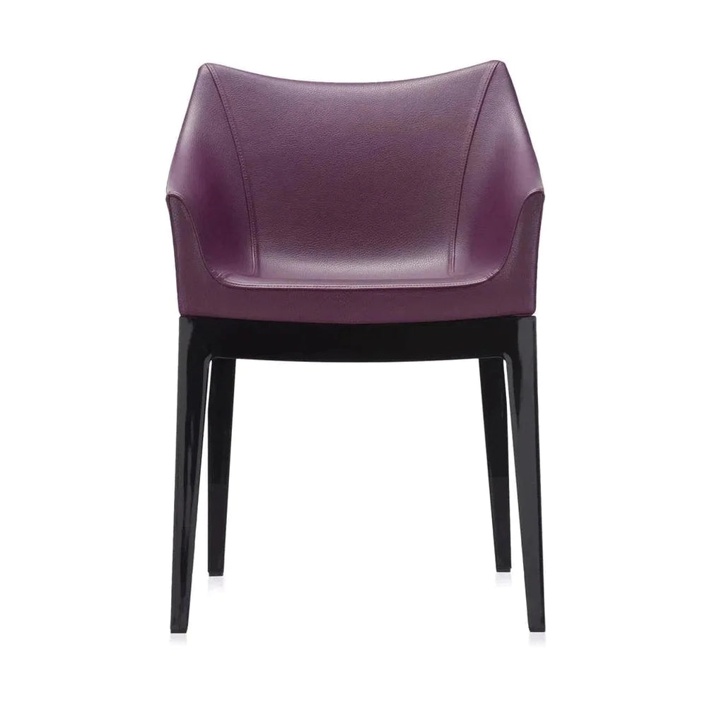 Kartell Madame Ecopelle fauteuil, zwart/bordeaux