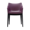 Fauteuil Kartell Madame Ecopelle, noir / bordeaux