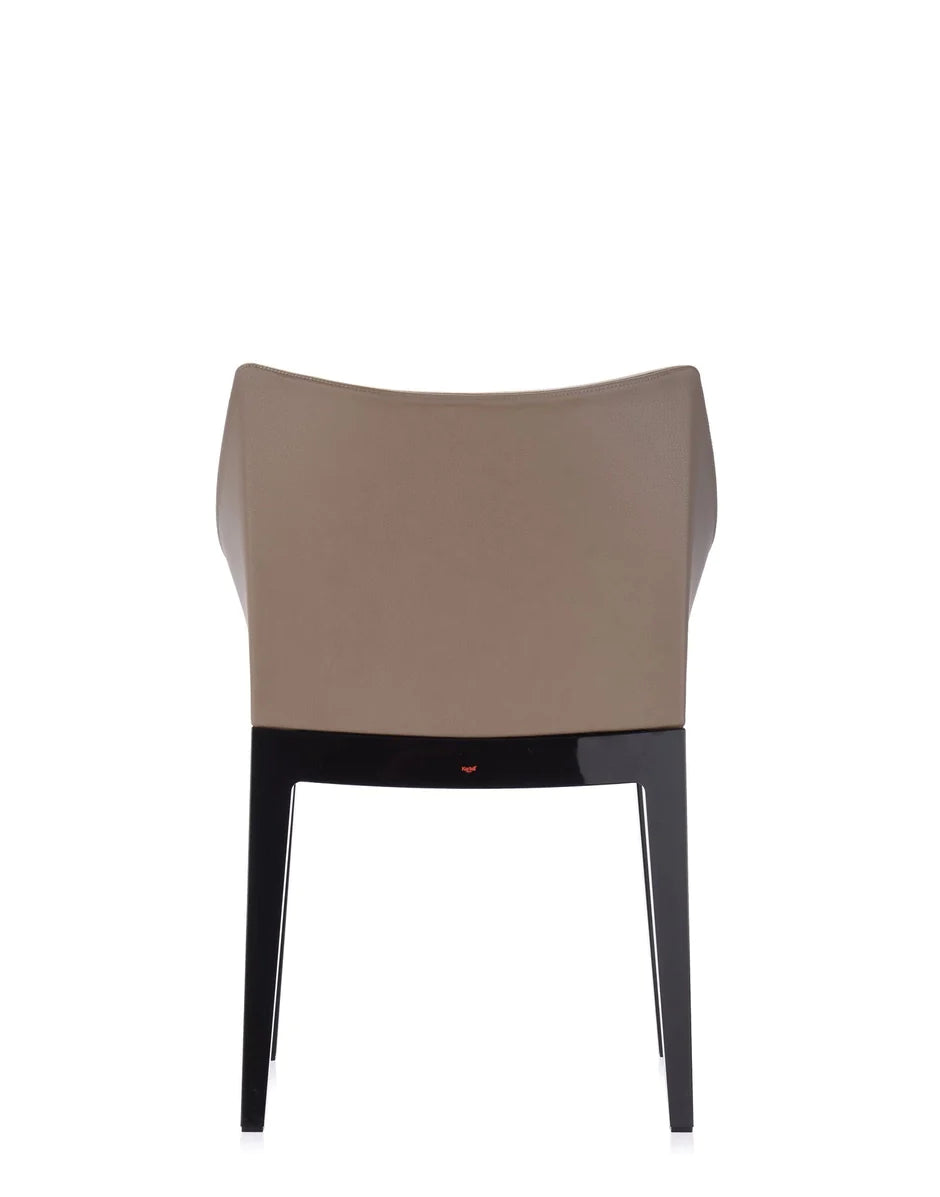 Fauteuil Kartell Madame Ecopelle, noir / taupe