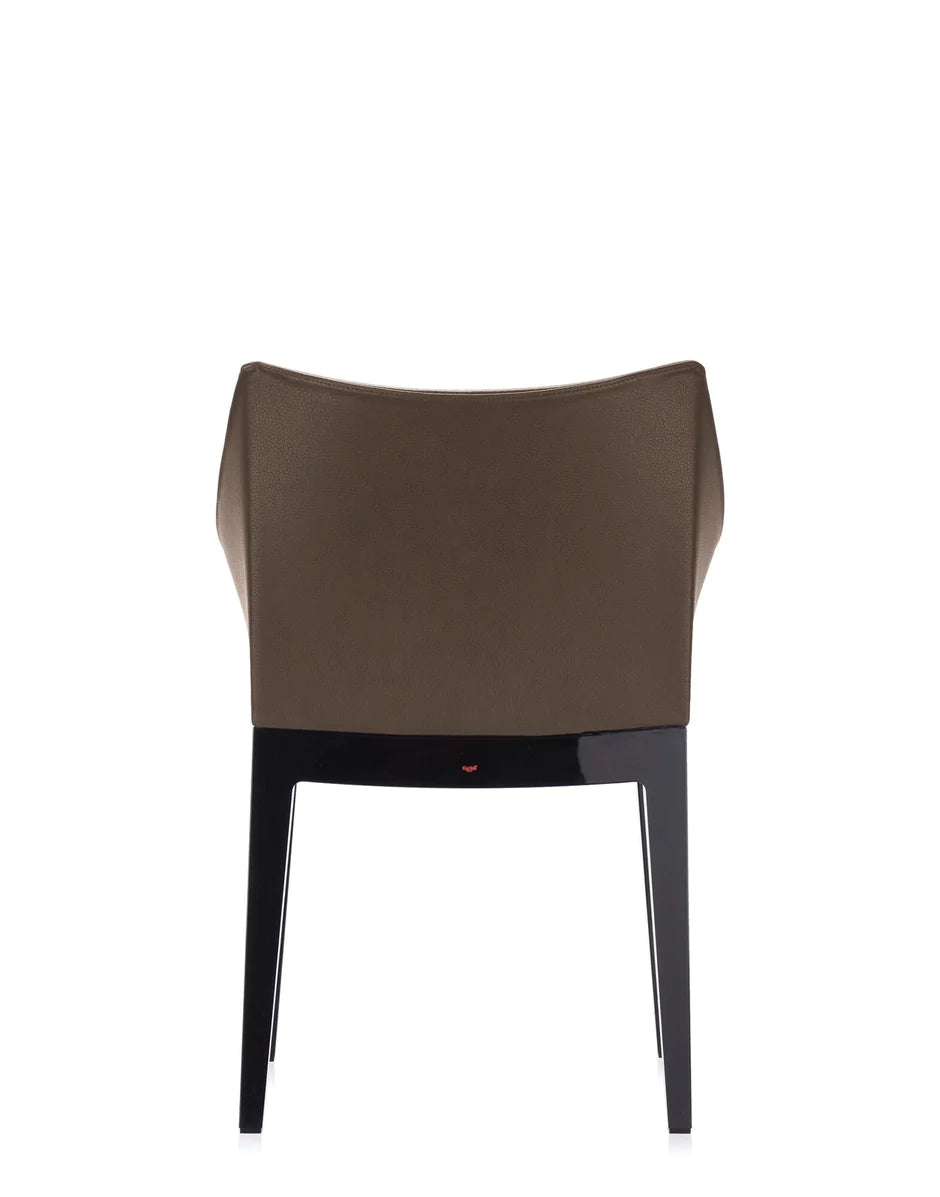 Kartell Madame Ecopelle Armchair, Black/Brick Red