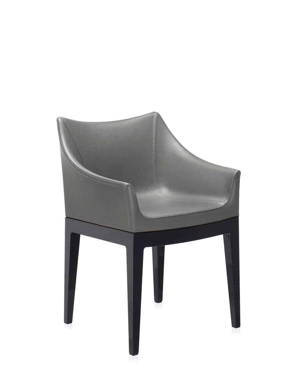 Kartell Madame Ecopelle fauteuil, zwart/grijs