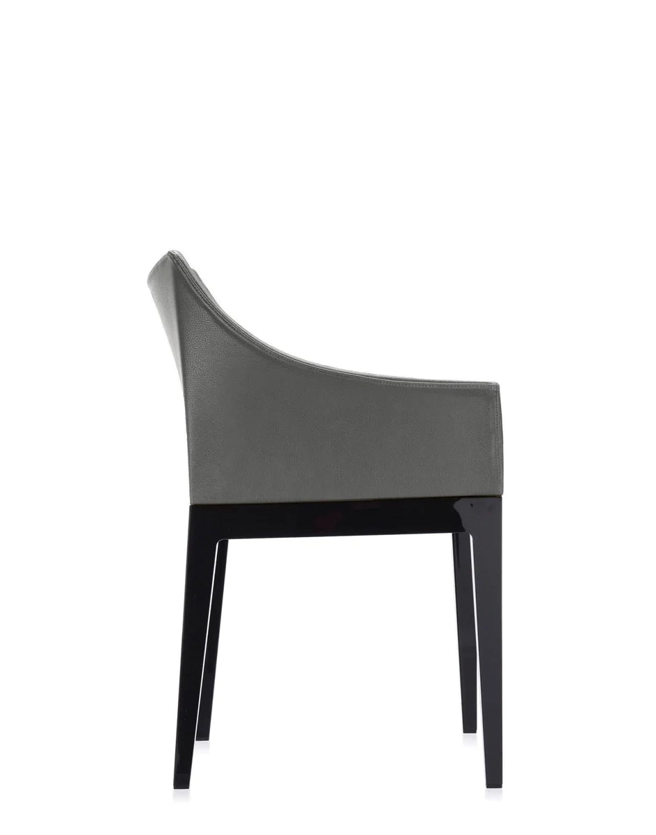 Kartell Madame Ecopelle Sessel, schwarz/grau