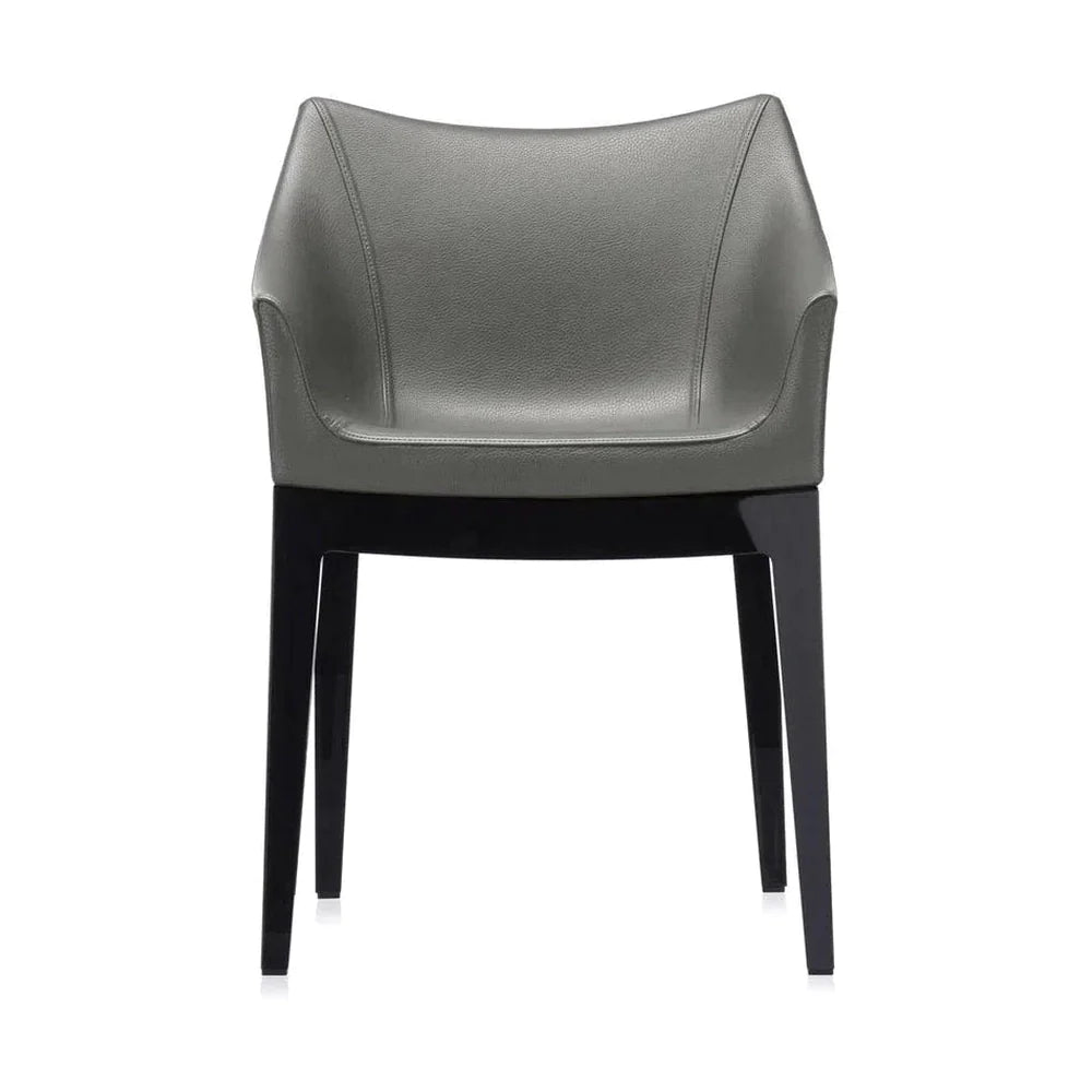 Kartell Madame Ecopelle fauteuil, zwart/grijs