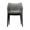 Kartell Madame Ecopelle Sessel, schwarz/grau