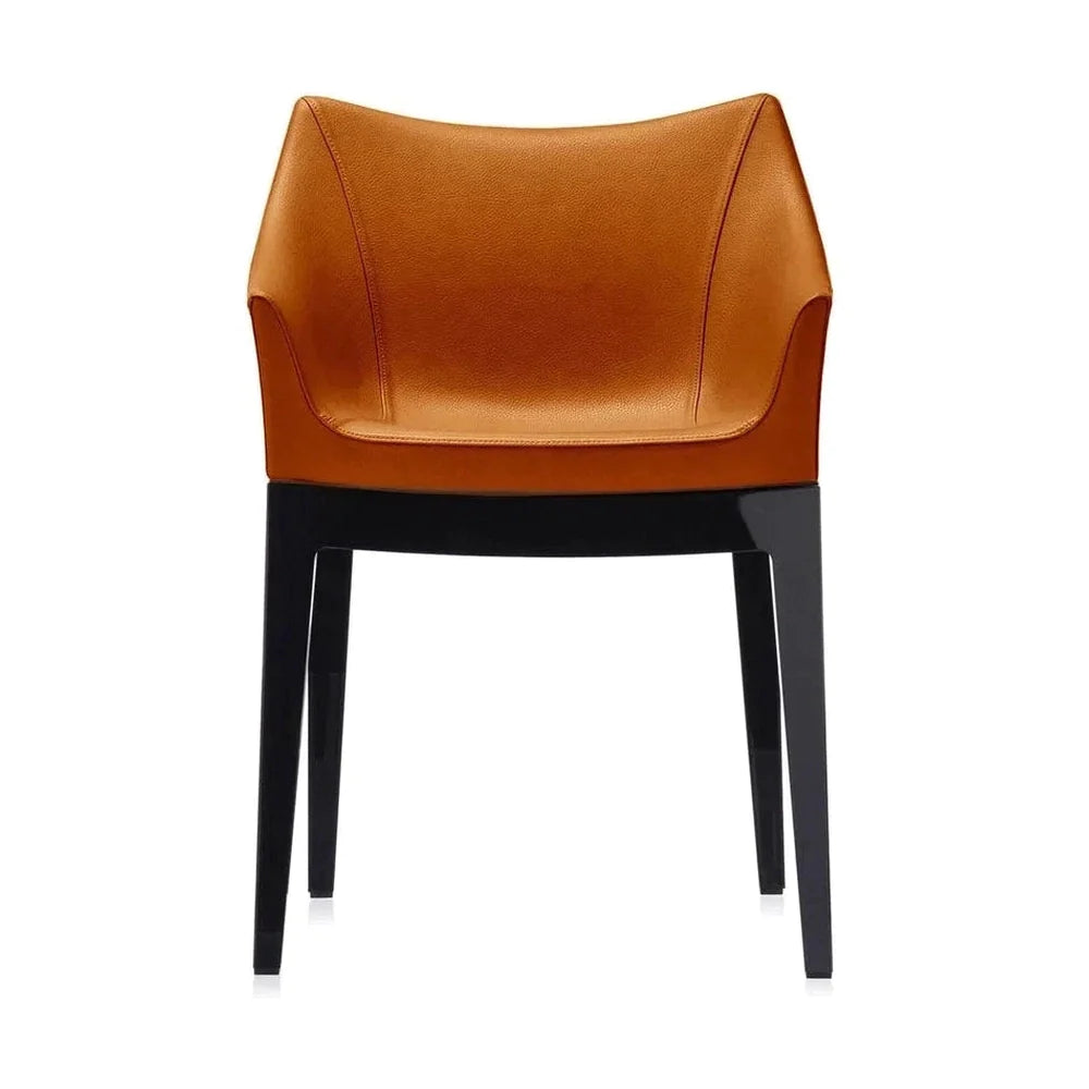 Kartell Madame Ecopelle fauteuil, zwart/tabak