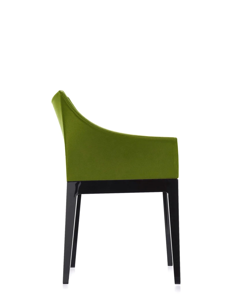 Poltrona Kartell Madame Ecopelle, nero/verde