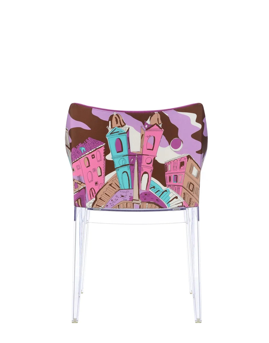 Kartell Madame Pucci hægindastóll, Crystal/Róm