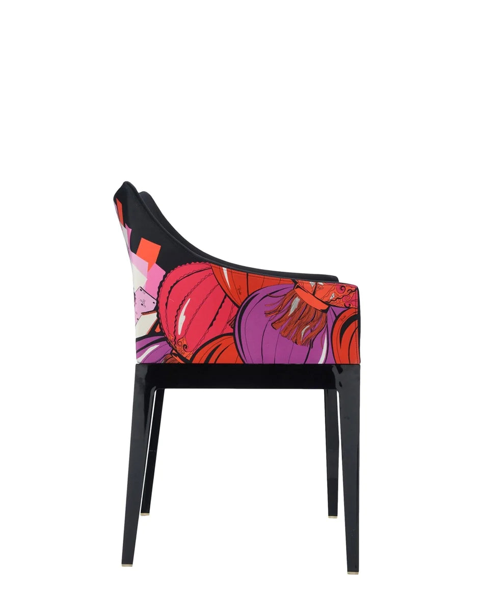 Kartell Madame Pucci lenestol, svart/shangay