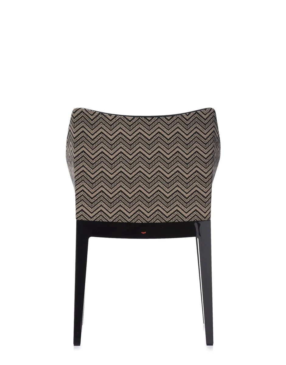 Fauteuil kartell madame, noir / beige