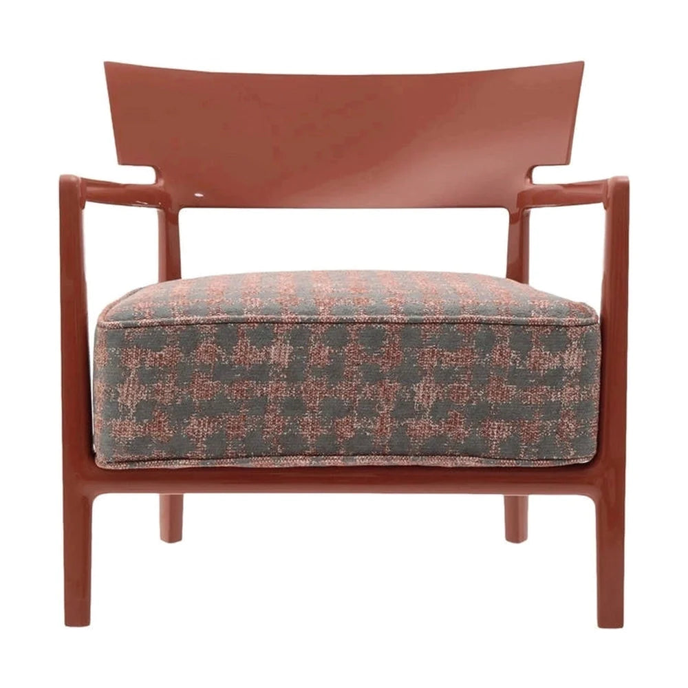 Kartell Cara扶手椅，生锈/锈/米色