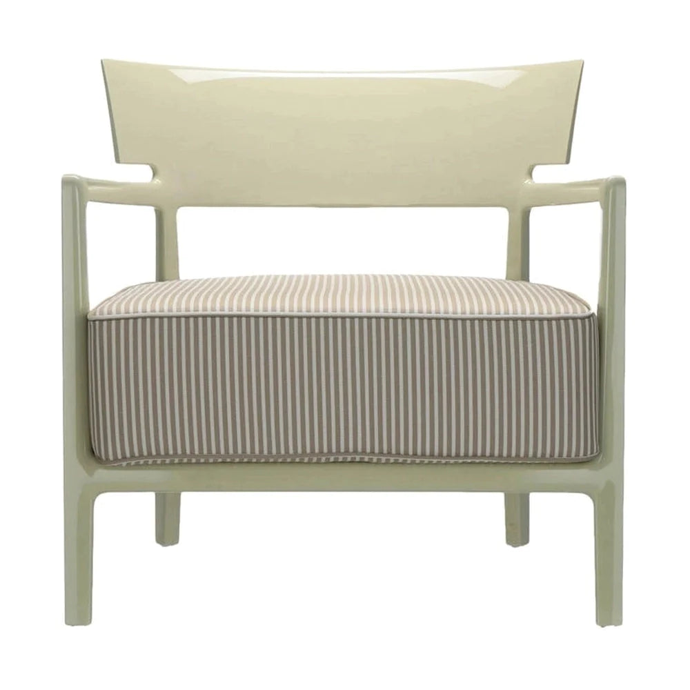 Kartell Cara Outdoor -Sessel, Grün/Beige