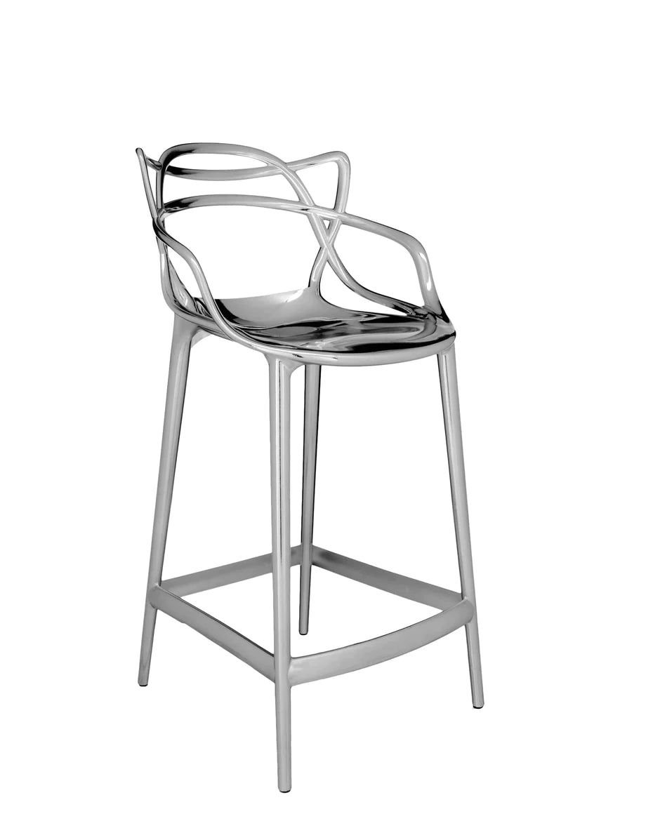 Tabouret Kartell Masters 65 cm, Chrome