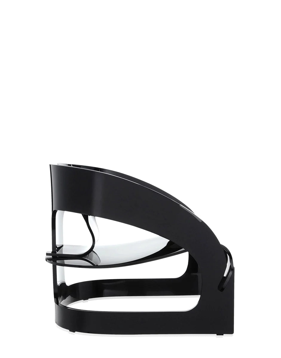 Kartell Joe Colombo fauteuil, zwart