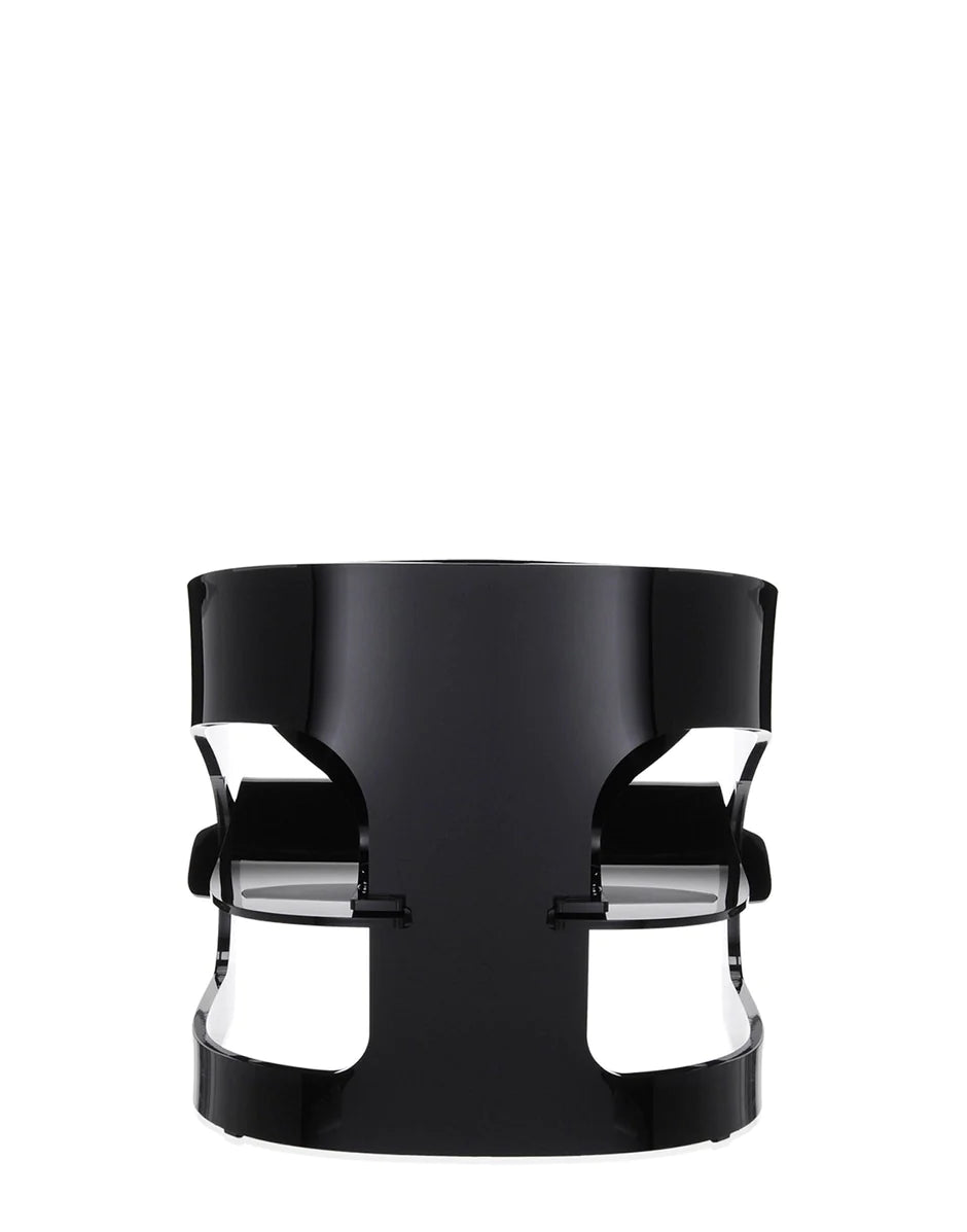 Kartell Joe Colombo扶手椅，黑色