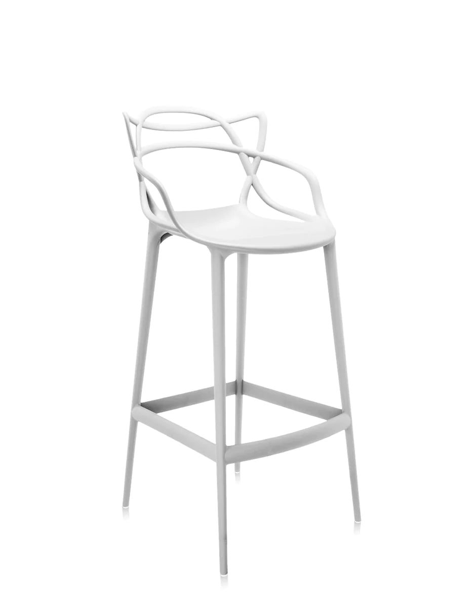 Tabouret Kartell Masters 75 cm, blanc