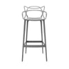 Sgabello Kartell Masters 75 cm, grigio