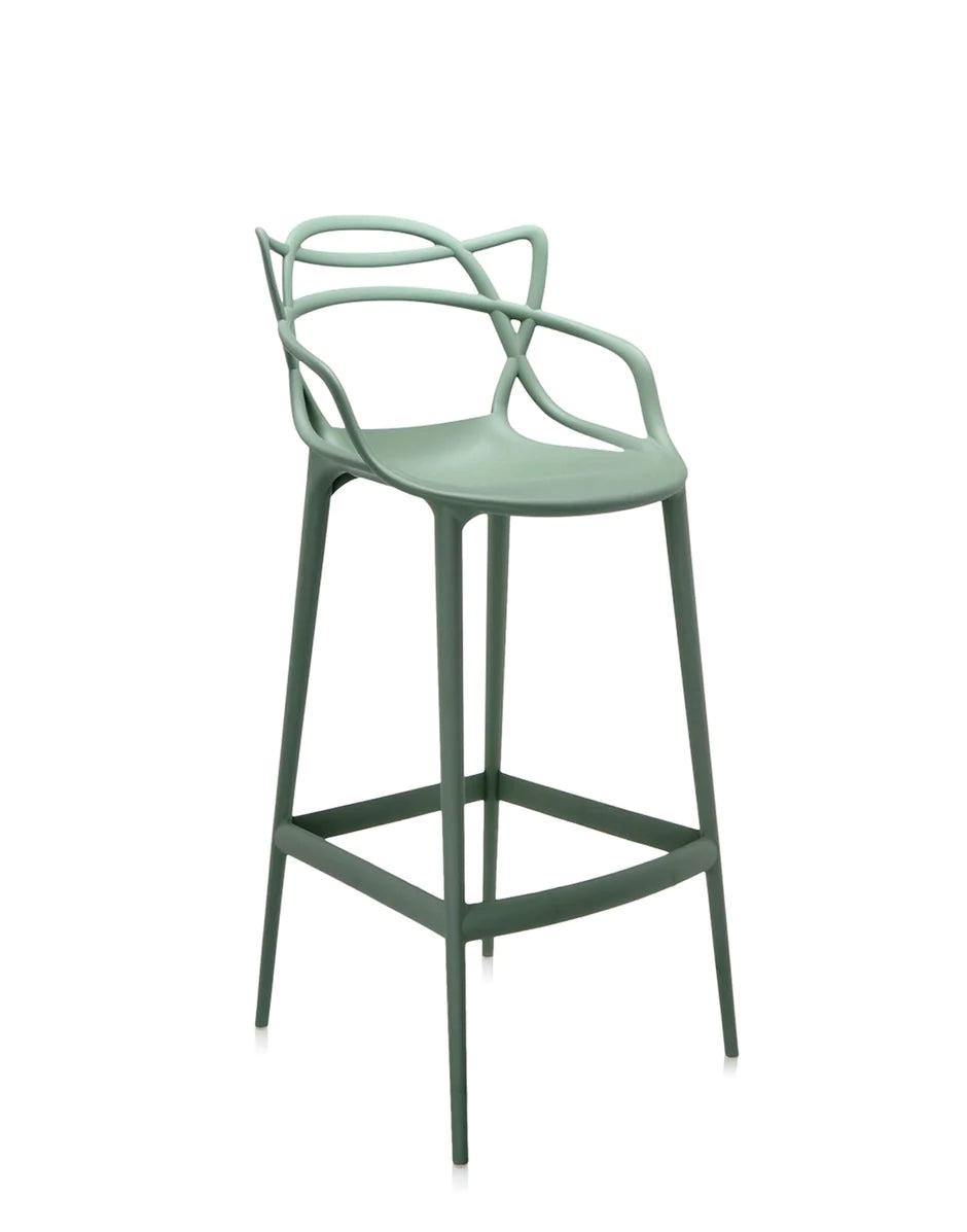 Kartell Masters凳子75厘米，Sage Green