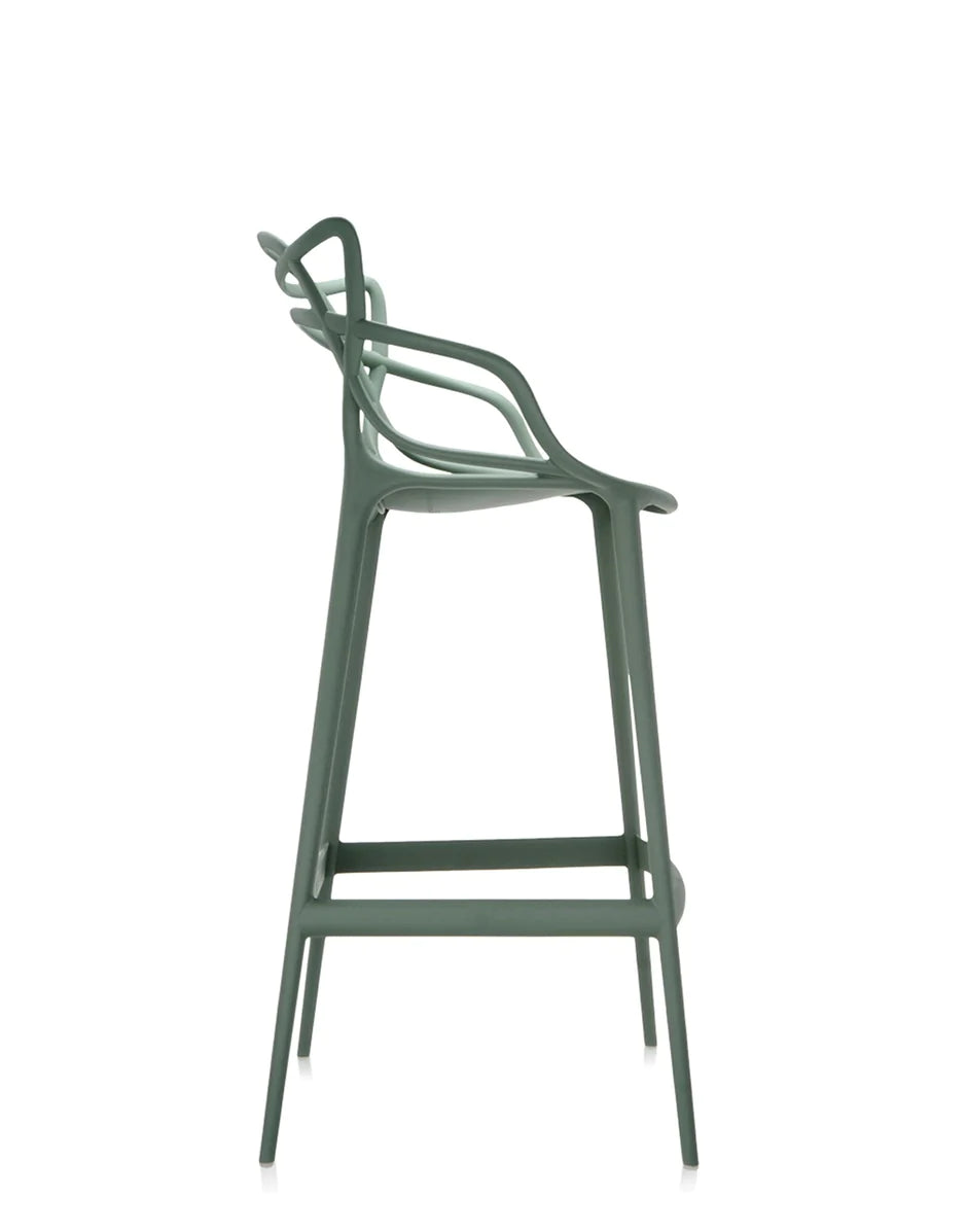 Kartell Masters Stool 75 Cm, Sage Green