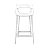 Kartell mestre afføring 65 cm, hvid