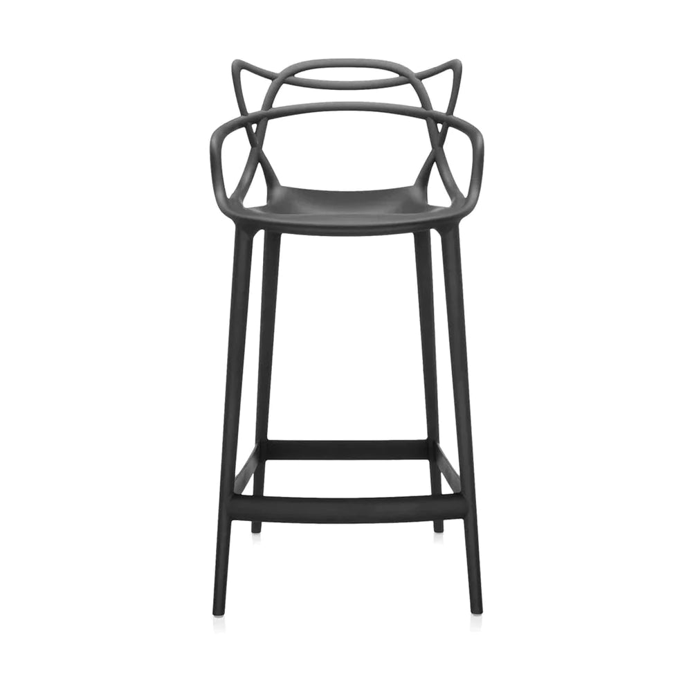 Kartell Masters凳子65厘米，黑色