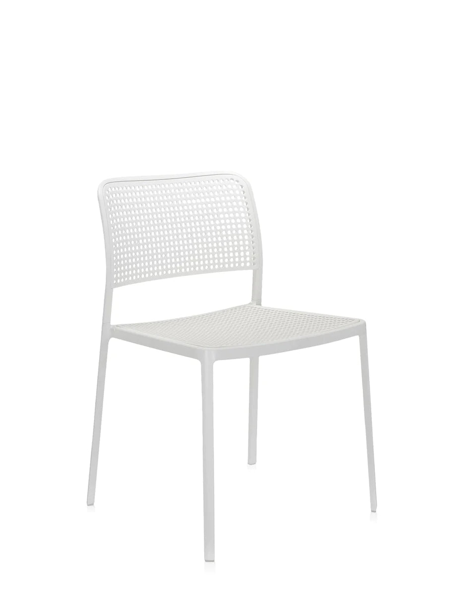 Kartell Audrey Chair, White/White