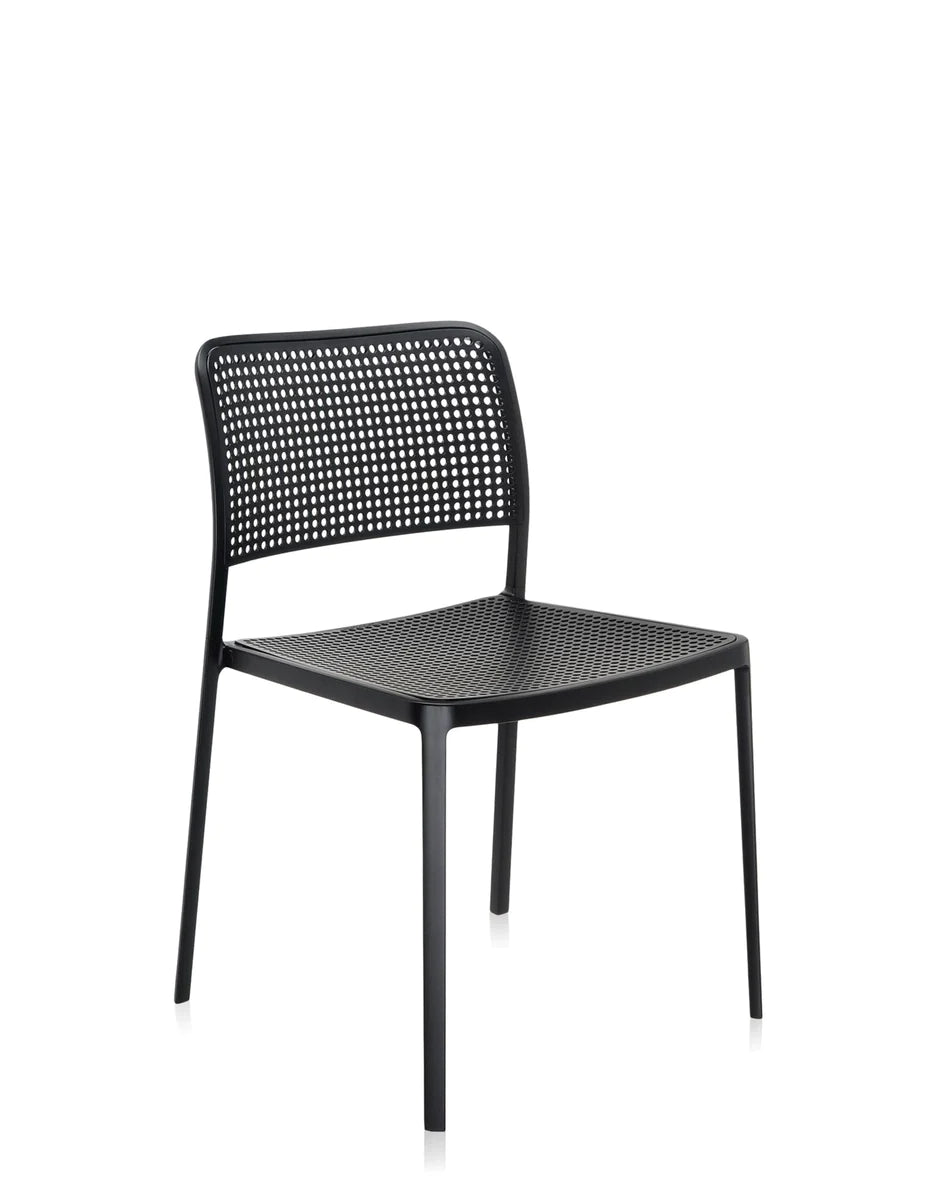 Kartell Audrey -stol, svart/svart
