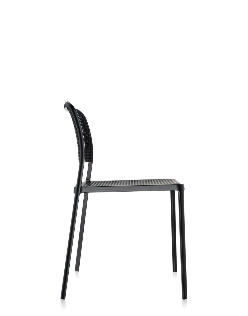 Kartell Audrey -stol, svart/svart