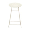 Kartell Smatrik Outdoor Stool, wit/wit