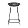 Kartell Smatrik Outdoor Stool, Black/Black