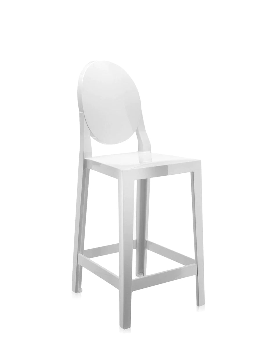 Kartell un tabouret de plus 65 cm, blanc