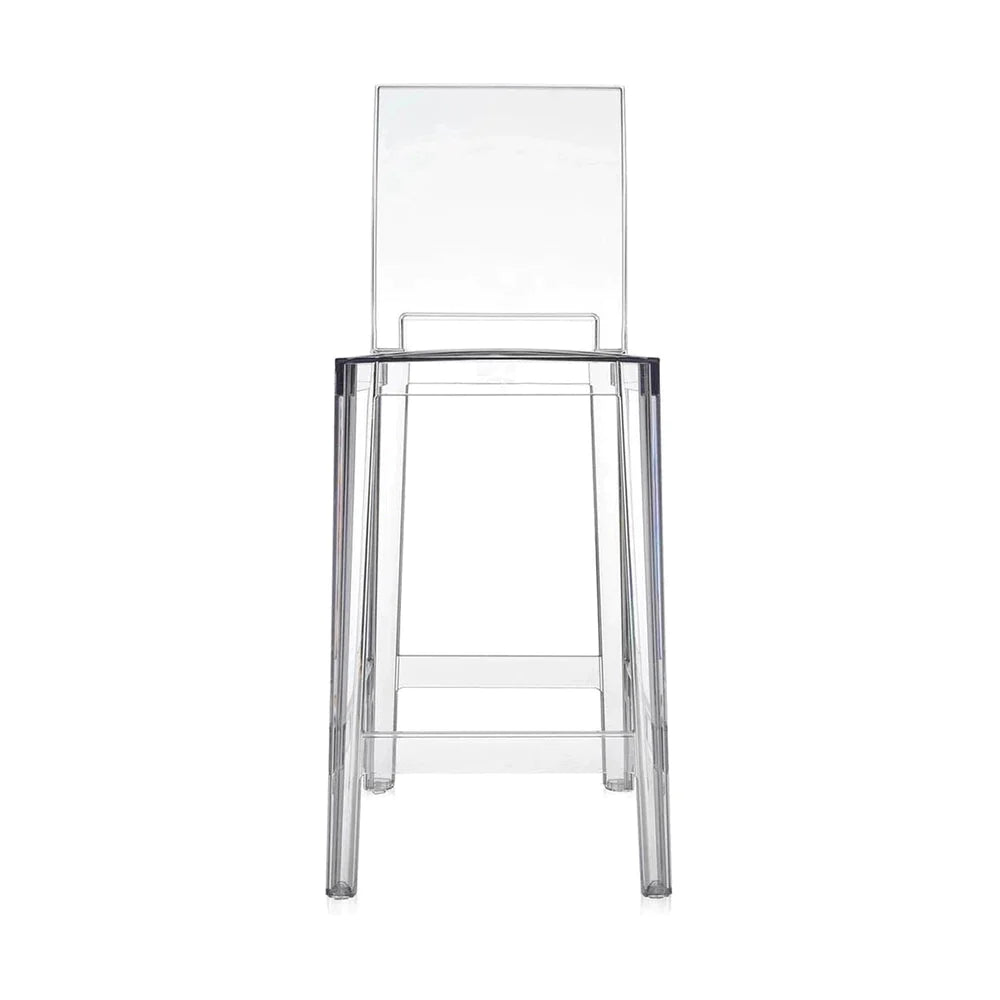Kartell One More Please Stool 65 Cm, Crystal
