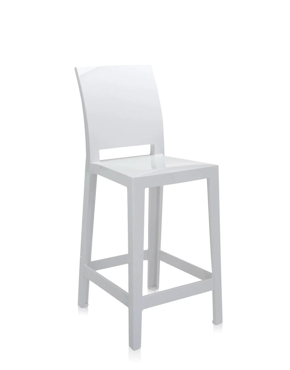 Kartell endnu en afføring 65 cm, hvid