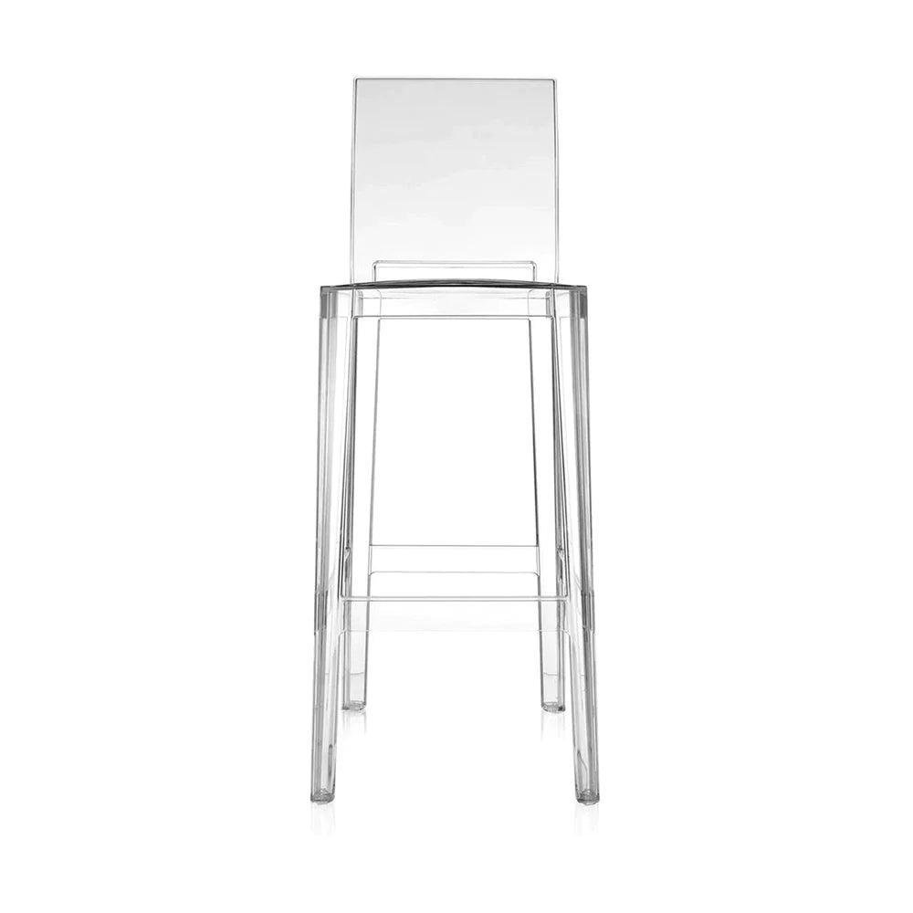 Kartell One More Please Stool 75 Cm, Crystal