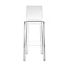 Kartell One More Please Stool 75 Cm, Crystal