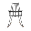 Sedia a dondolo Kartell Comblack